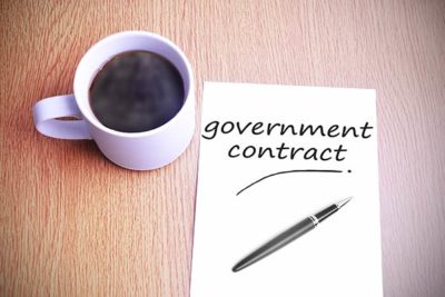 Government contract award requirements